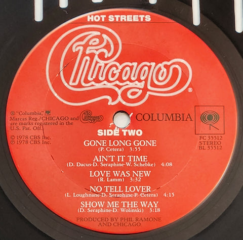 Chicago Skyline Vinyl Record Wall Art | Unique Gift Handcrafted from Chicago Band Album