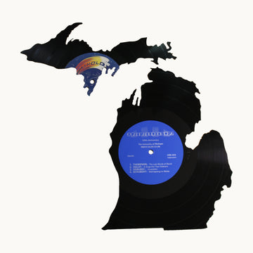 Michigan 2-Piece Vinyl Record Wall Art | Limited Edition | University Of Michigan Men's Glee Club