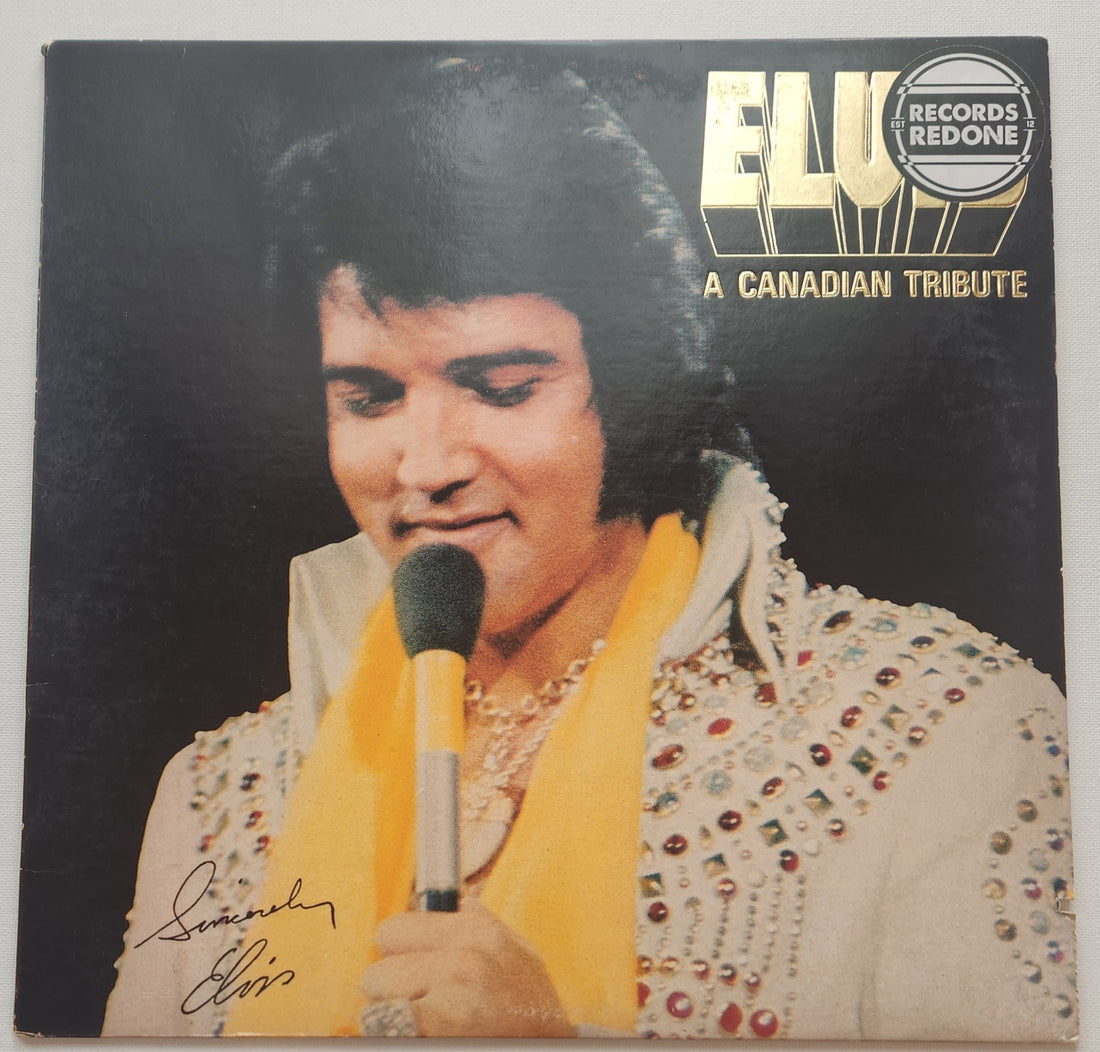 Elvis Silhouette Vinyl Record Wall Art | Limited Edition Made from Elvis In Concert Album