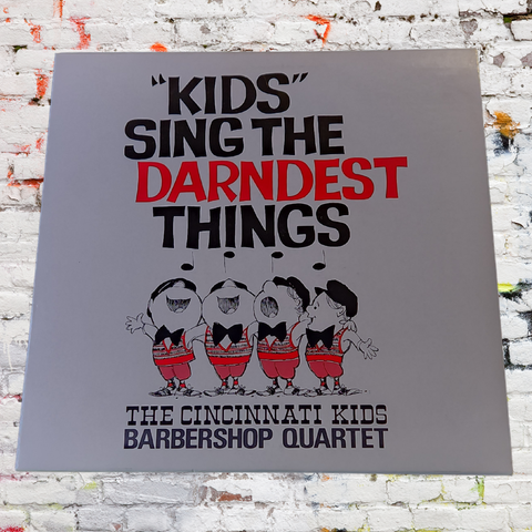 Cincinnati Skyline Vinyl Record Wall Art | Limited Edition | Handcrafted from The Cincinnati Kids Barbershop Quartet Album