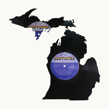 Michigan 2-Piece Motown Vinyl Record Wall Art | Limited Edition | Commodores "Natural High"