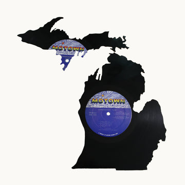 Michigan 2-Piece Motown Vinyl Record Wall Art | Limited Edition | Commodores "Live"