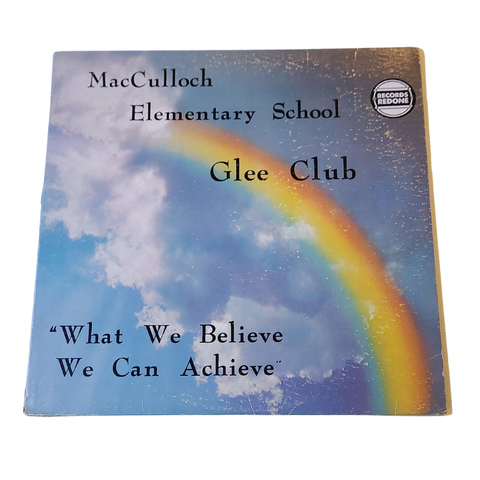 Detroit Skyline Vinyl Record Wall Art | Limited Edition | Handcrafted from MacCulloch Elementary School Glee Club's What We Believe We Can Achieve Original Vinyl Record