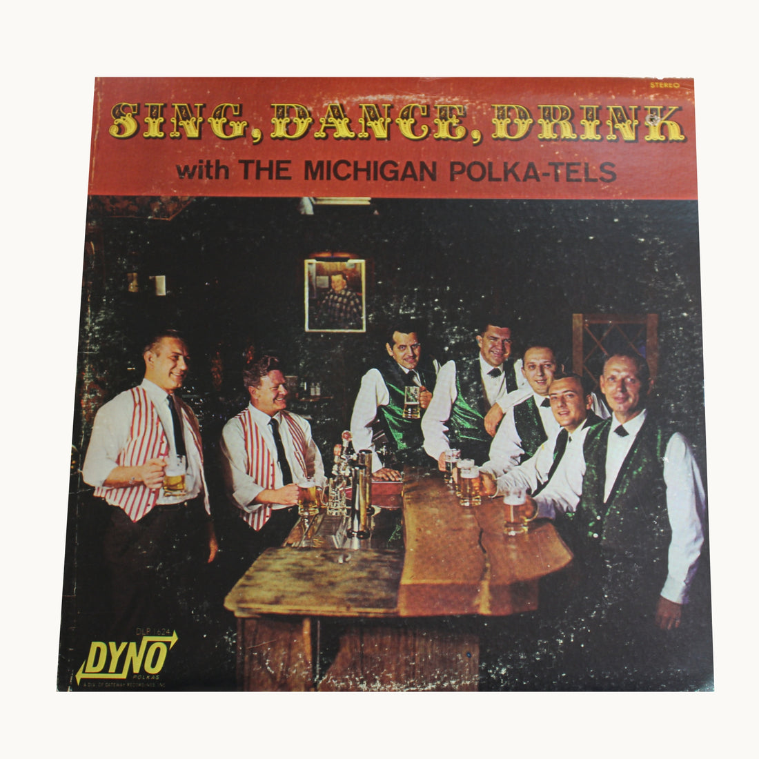 Michigan 2-Piece Vinyl Record Wall Art | Limited Edition | Sing, Dance, Drink Michigan Polka-Tels