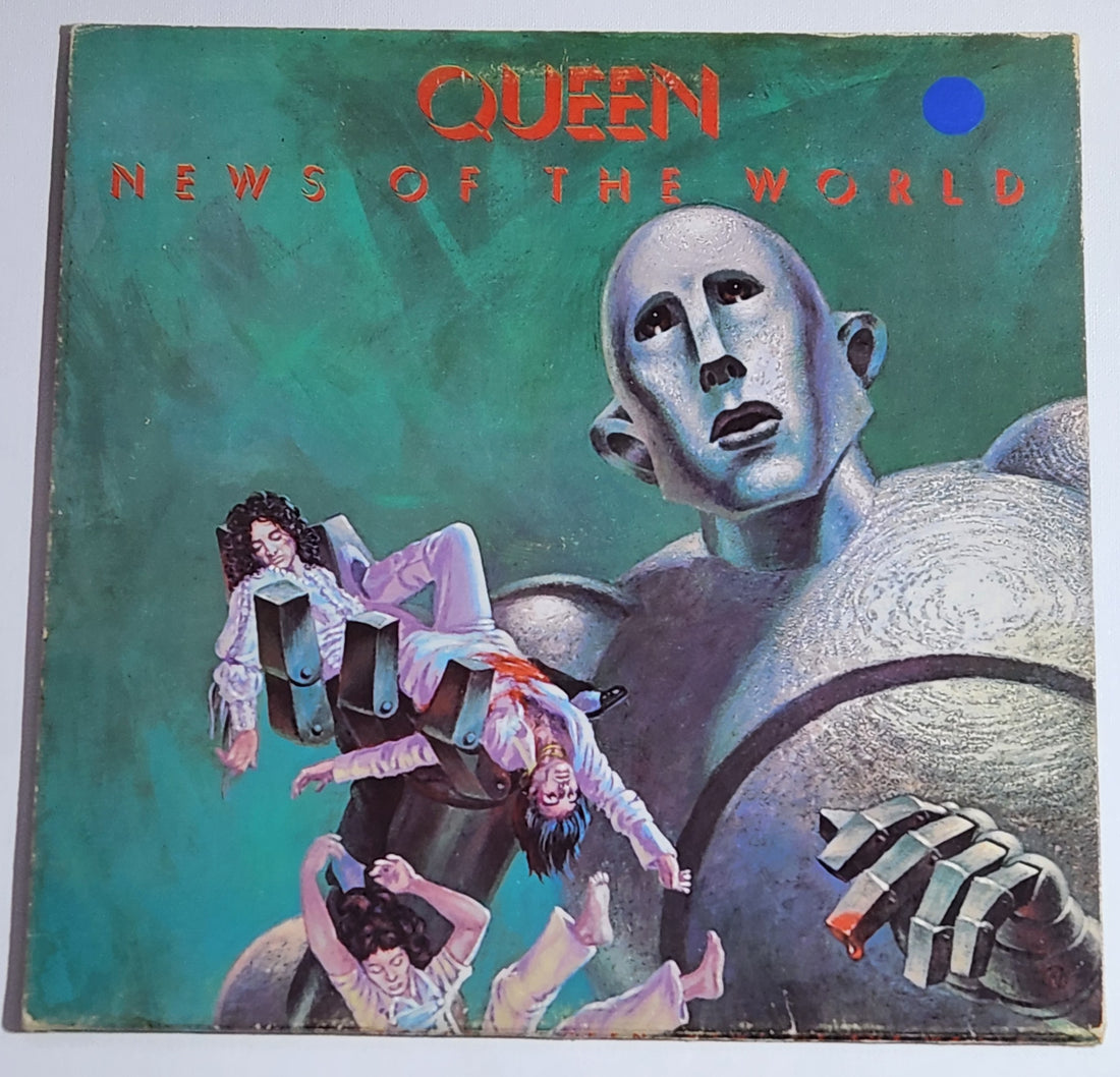 Queen's News of The World Album Cover. 