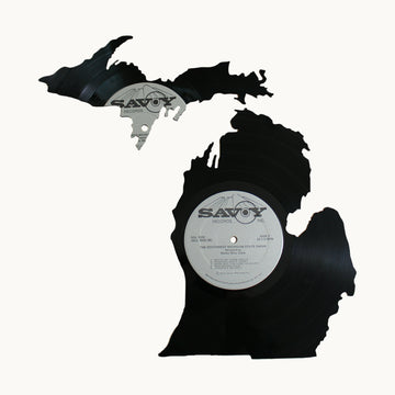 Michigan 2-Piece Vinyl Record Wall Art | Limited Edition | Southwest Michigan State Choir 1979 Savoy Records