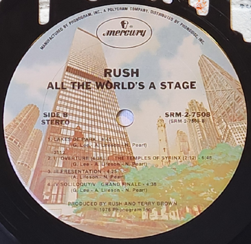 Toronto Skyline Vinyl Record Wall Art | Limited Edition | Handcrafted from Rush 2112 Album