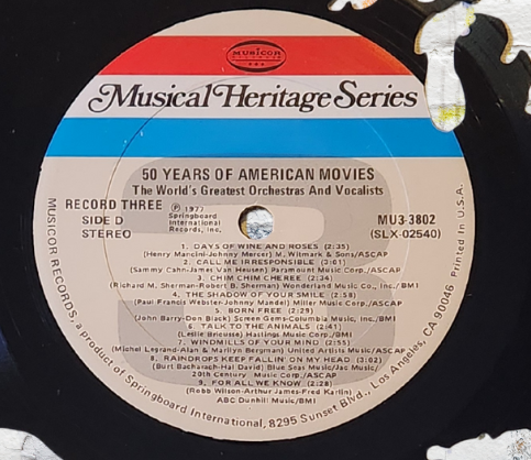 USA Vinyl Record Wall Art | Handcrafted From 50 Years of American Movies Album