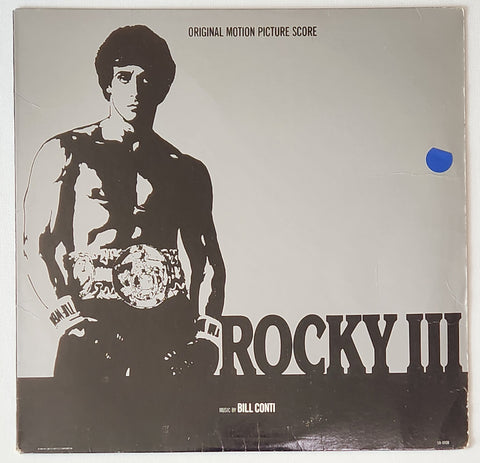 Philadelphia Skyline on Rocky III Soundtrack Vinyl Record Art