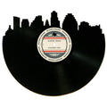 Handcrafted vinyl record art of the Austin skyline, perfect for gallery walls and unique gifts.
