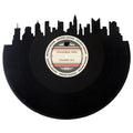 Handcrafted vinyl record art of the Columbus, OH skyline, perfect for gallery walls and unique gifts.