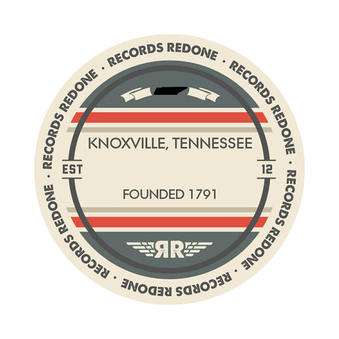 Knoxville Skyline Records Redone Label Vinyl Record Art