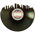 Handcrafted vinyl record art of the New Orleans, LA skyline, perfect for gallery walls and unique gifts.